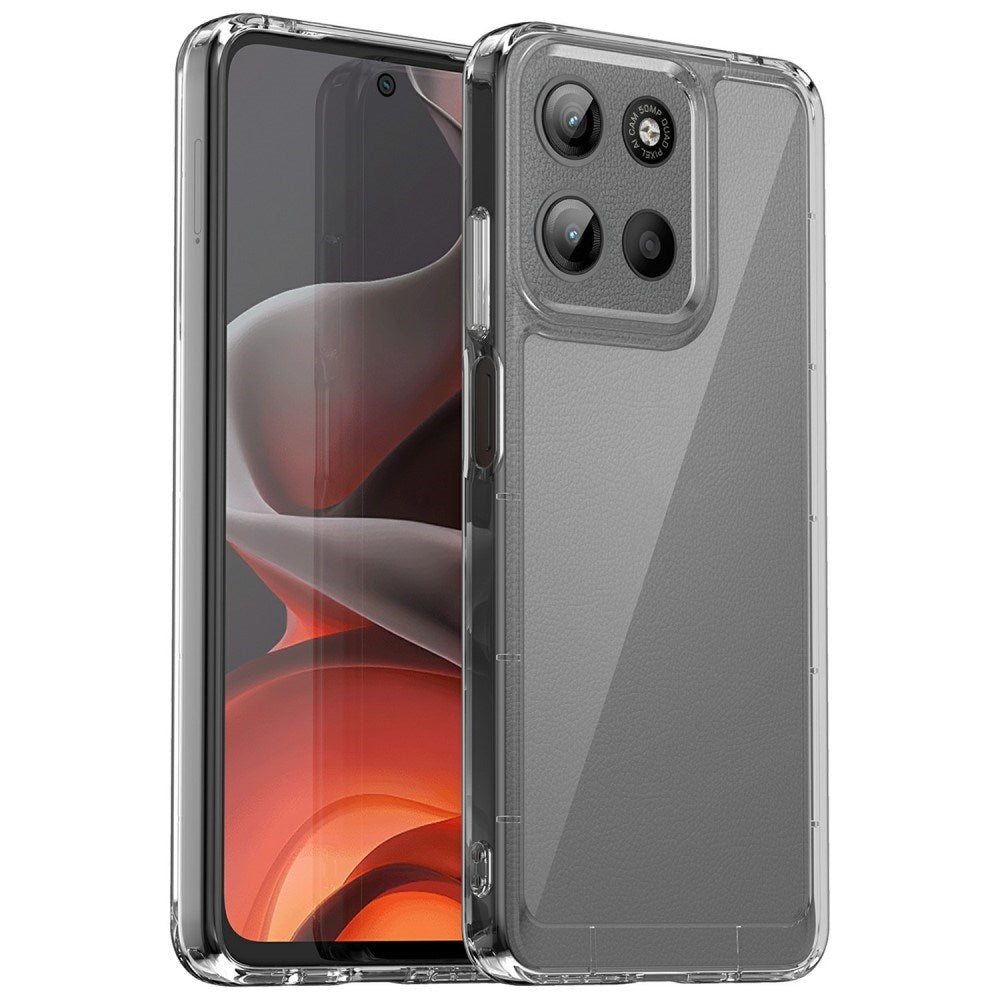 EIDERWOOD Motorola Moto G15 / G05 / E15 Hybrid plastbakdeksel - gjennomsiktig