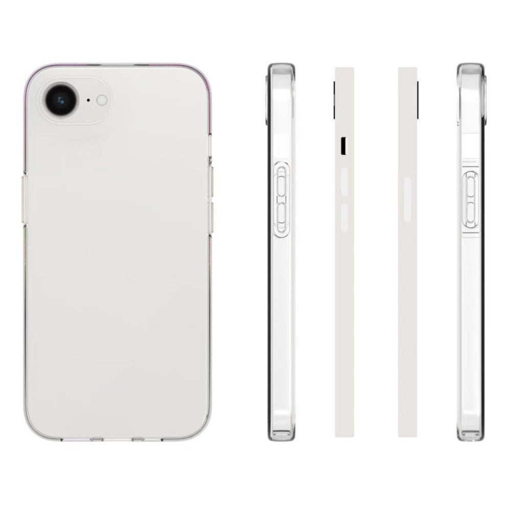 EIDERWOOD iPhone 16e Støtsikkert plastdeksel inkl. Skjermbeskytter - Gjennomsiktig