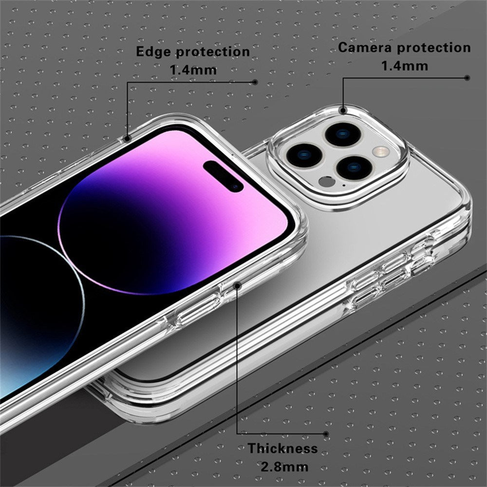 iPhone 14 Pro EIDERWOOD Hybrid Magnetic Mobil Case - MagSafe Kompatibel - Gennemsigtig
