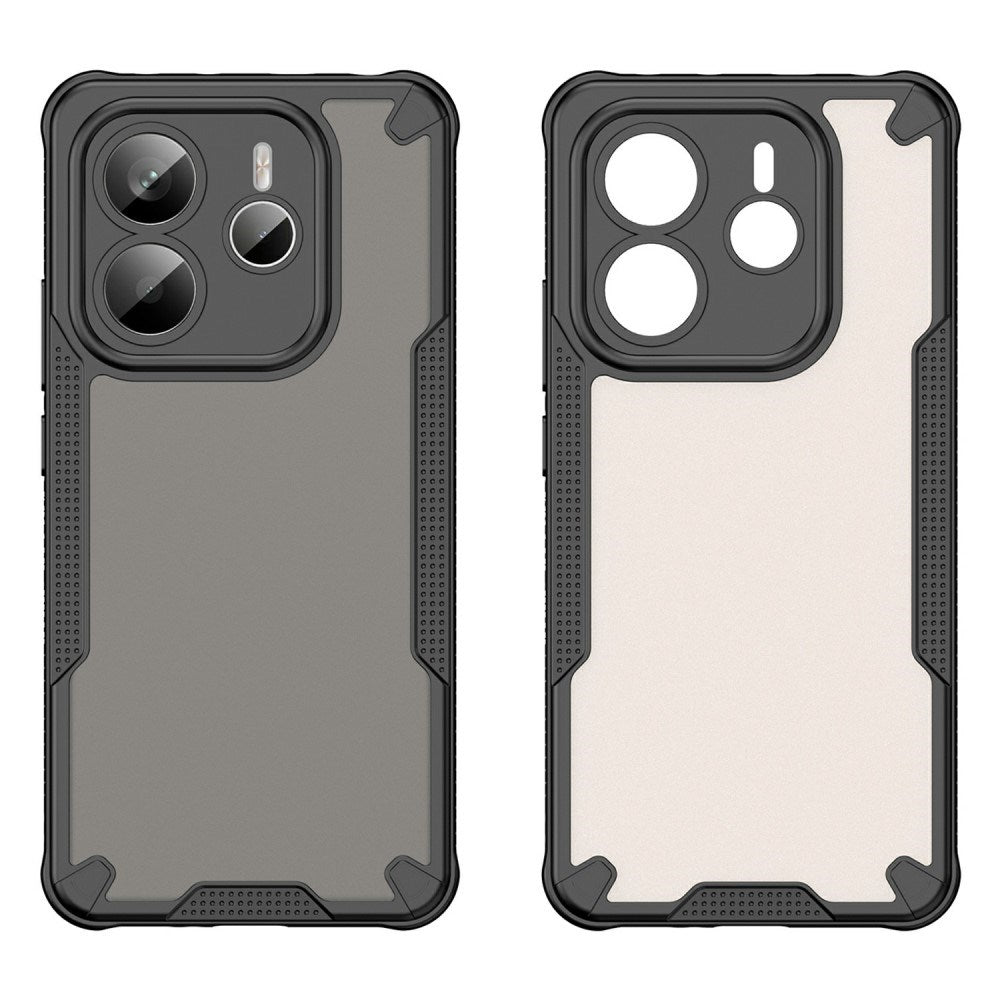 Xiaomi Redmi Note 14 (5G) - EIDERWOOD Hybrid Plastic Bakdeksel - Svart