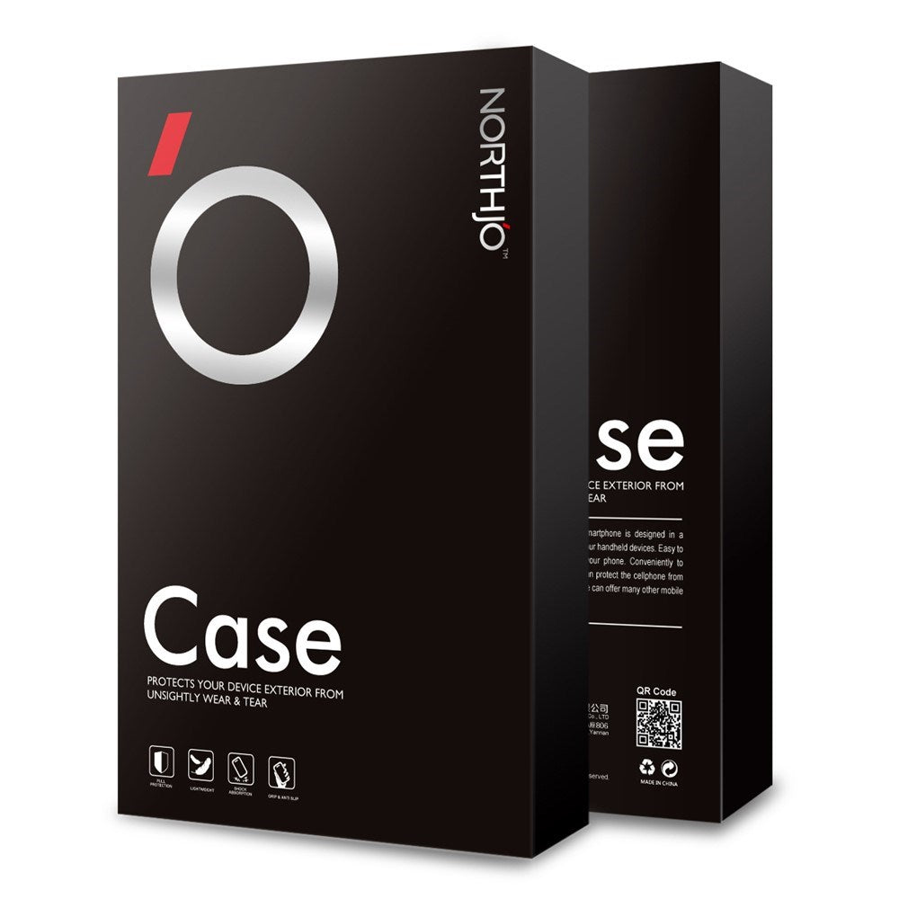 iPhone 16e NORTHJO 360° Protection Set inkl. Cover & Skærmbeskyttelse & Kameralinsebeskyttelse - Gennemsigtig