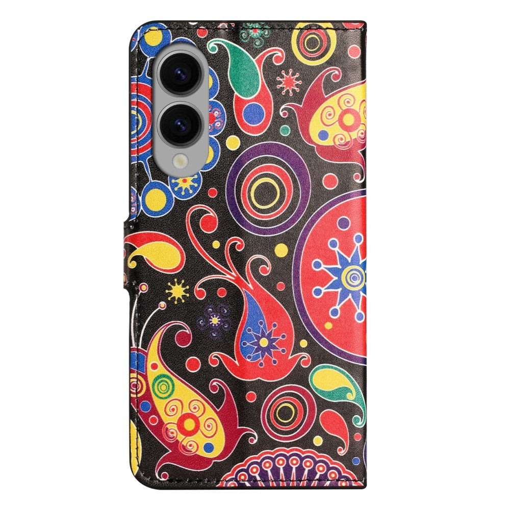 EIDERWOOD Samsung Galaxy S25 Edge Faux Leather Flip Cover m. Lommebok- og stativfunksjon - Multi