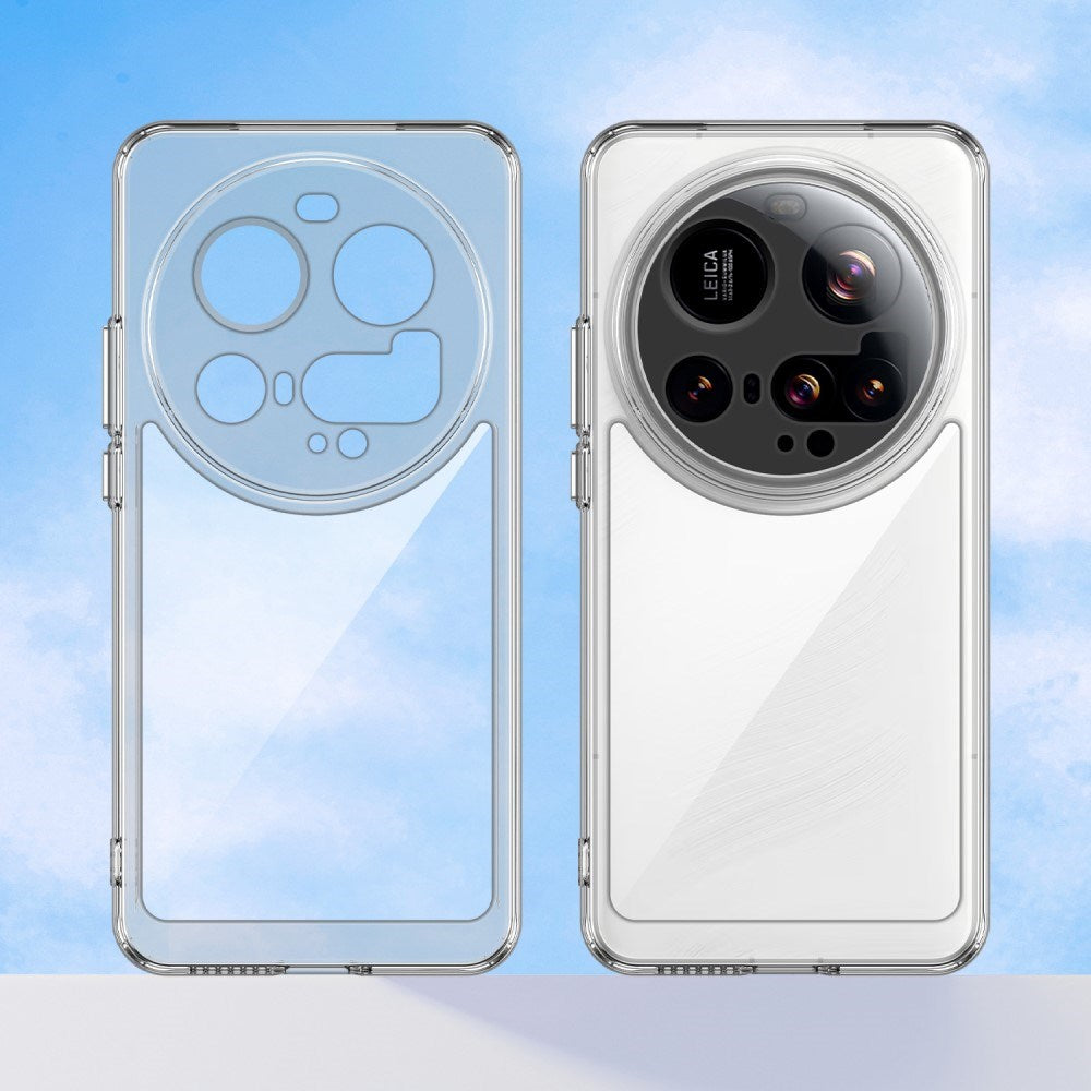 Xiaomi 15 Ultra - EIDERWOOD Hybrid plastdeksel - Gjennomsiktig