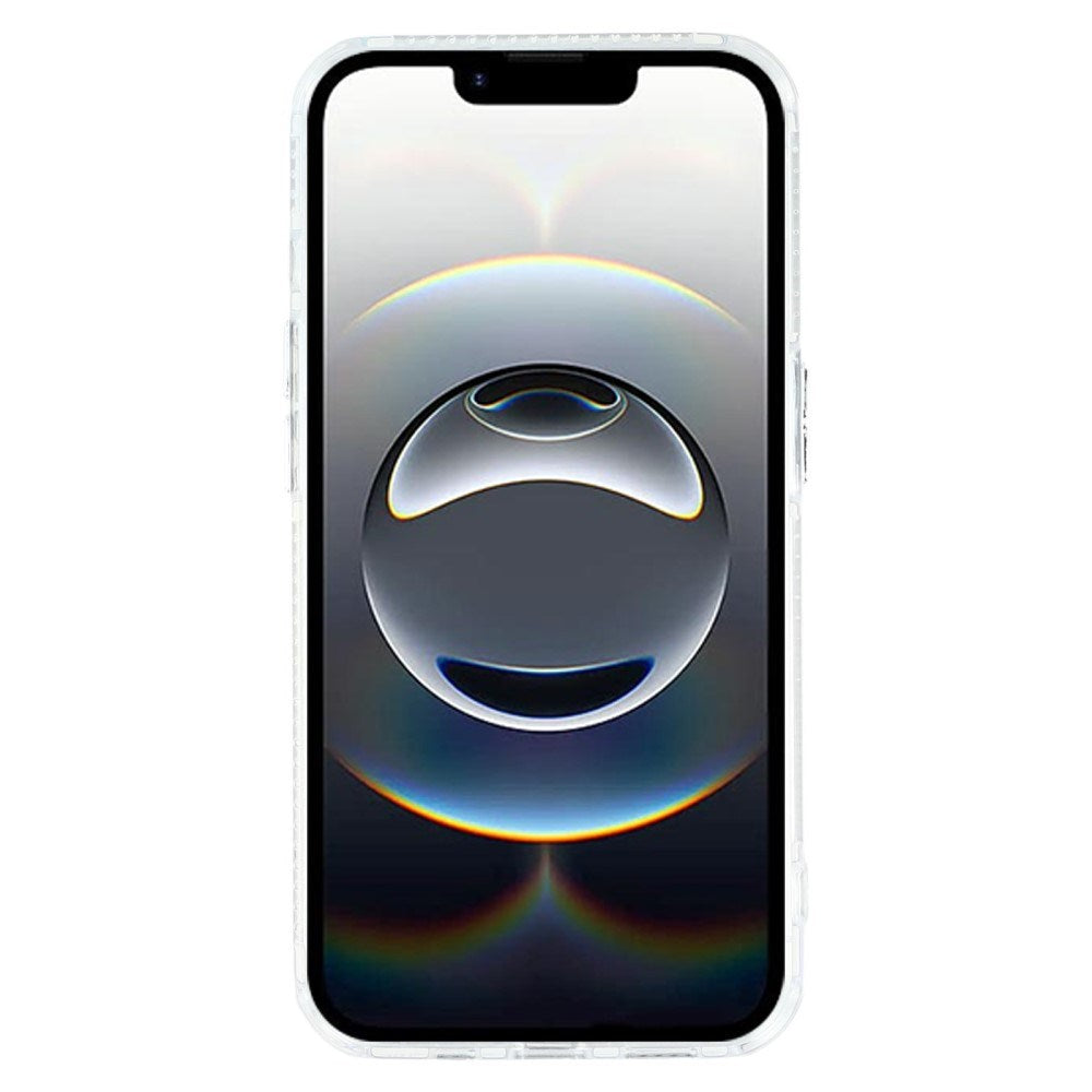 EIDERWOOD iPhone 16e Hybrid Bagside Cover m. Marmordesign - Lyserød