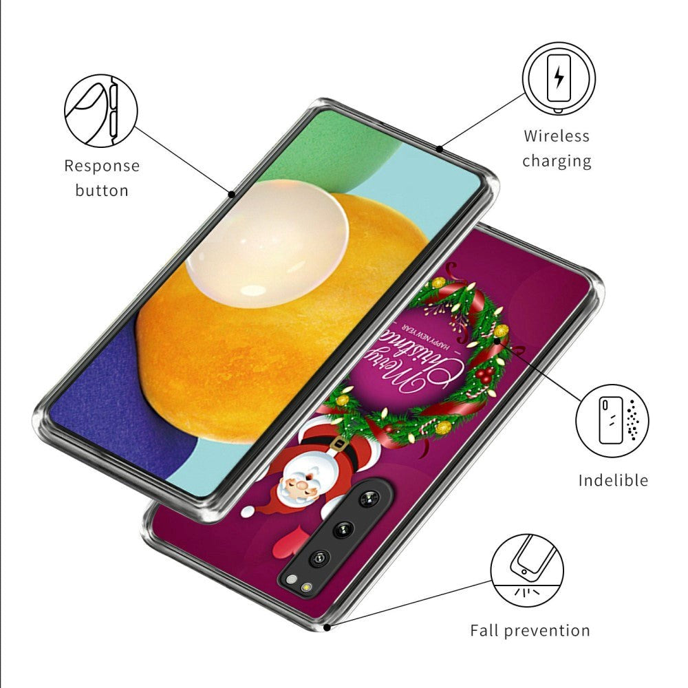 Sony Xperia 5 IV TPU Plast Julecover - Julemand