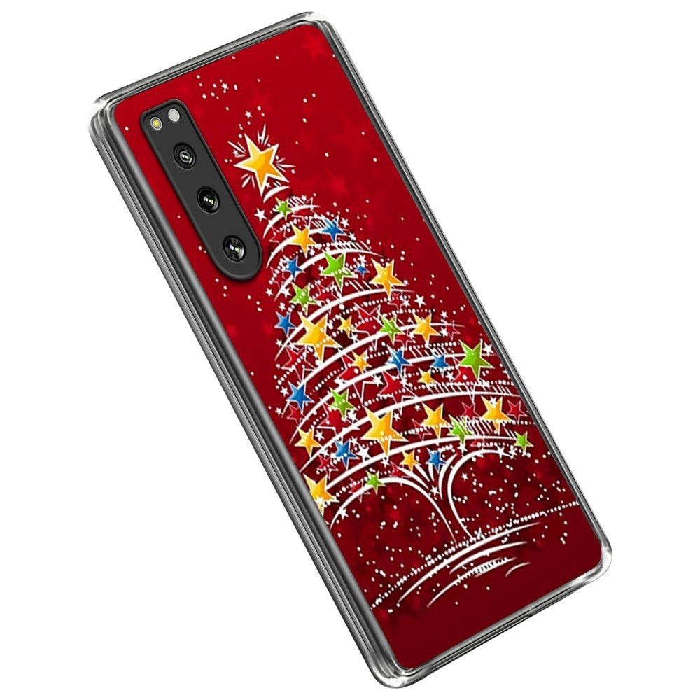 Sony Xperia 5 IV TPU plast juledeksel - juletre