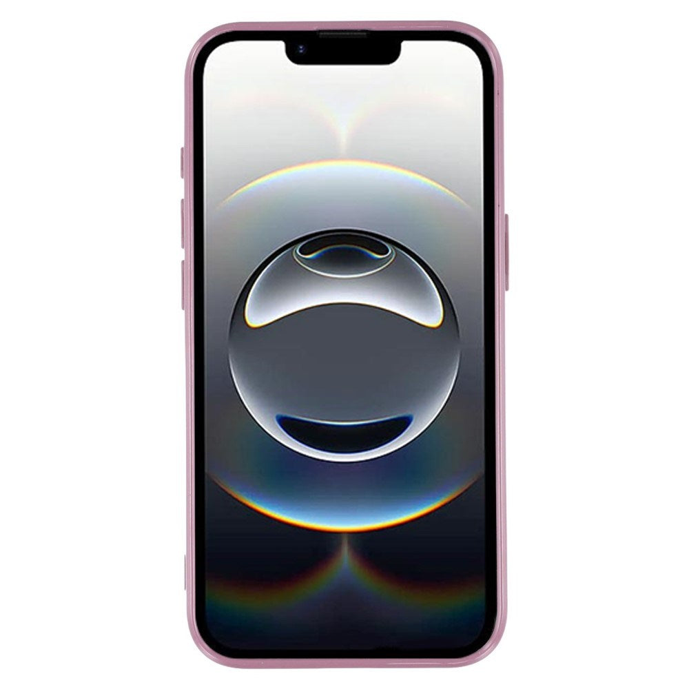 EIDERWOOD IPhone 16e Fleksibelt Plastik Bagside Cover m. Glimmer - Lyserød