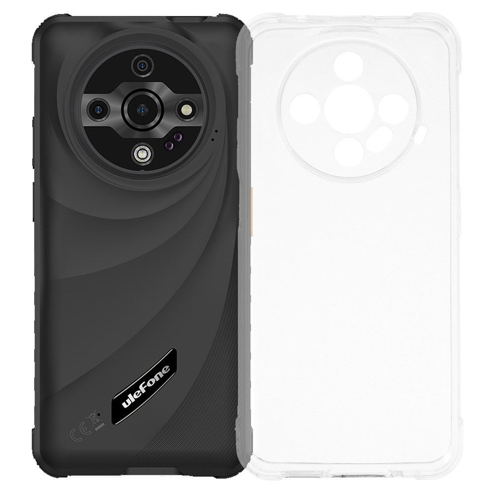Ulefone Armor X31 Pro - EIDERWOOD Fleksibelt Plast Cover - Gennemsigtig