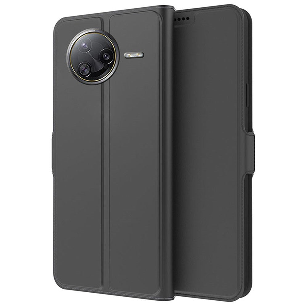 Xiaomi Poco F7 Ultra EIDERWOOD Kunstlæder Flip Cover m. Kortholder - Sort