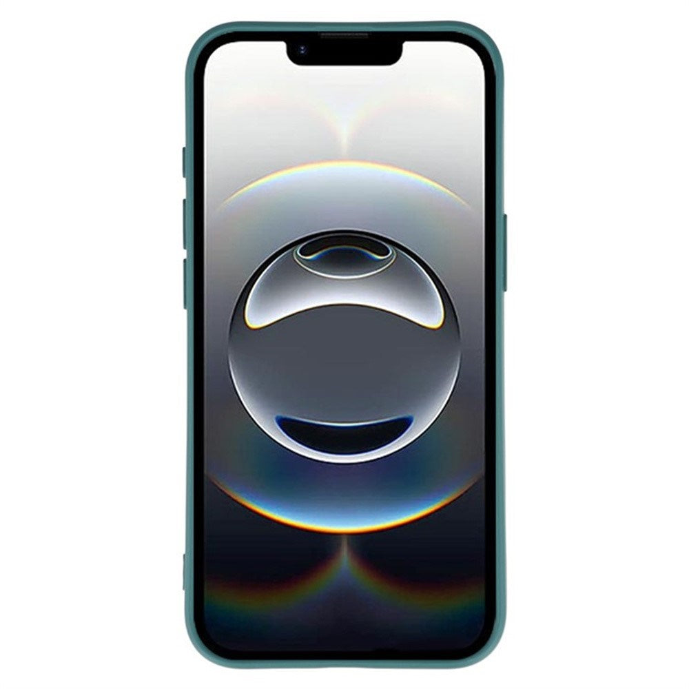 iPhone 16e Beskyttelsessæt m. Fleksibelt Plast Bagside Cover & Skærmbeskyttelse - Grøn