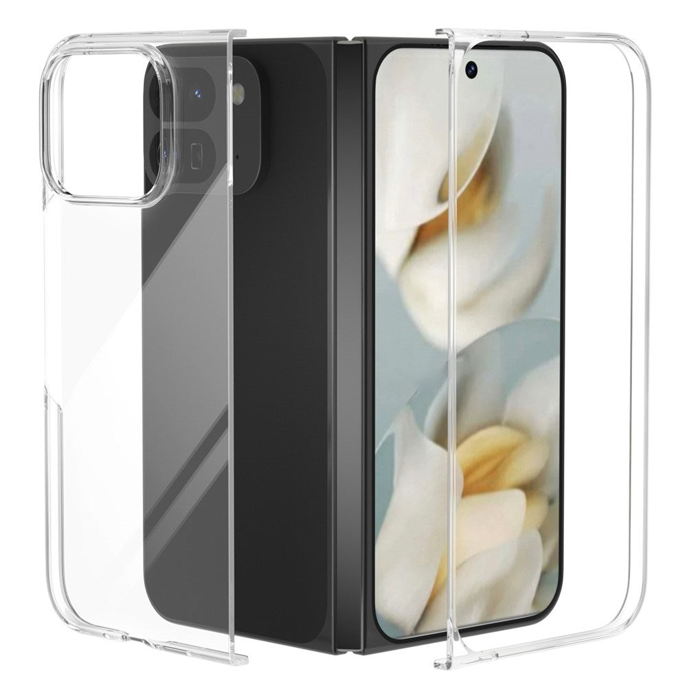 EIDERWOOD Google Pixel 10 Pro Fold Hårdt Plastik Mobil Cover - Gennemsigtig