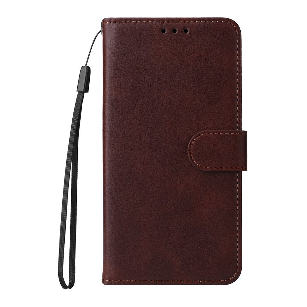 Honor 400 Lite - EIDERWOOD Kunstlæder Flip Cover m. Strop - Brun