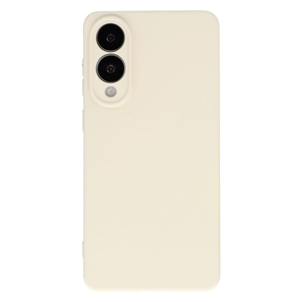 Samsung Galaxy S25 Edge - EIDERWOOD Foret Fleksibelt Plast Cover - Beige