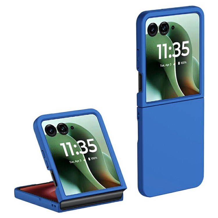 Motorola Razr 60 Ultra - EIDERWOOD Hårdt Plastik Cover - Blå