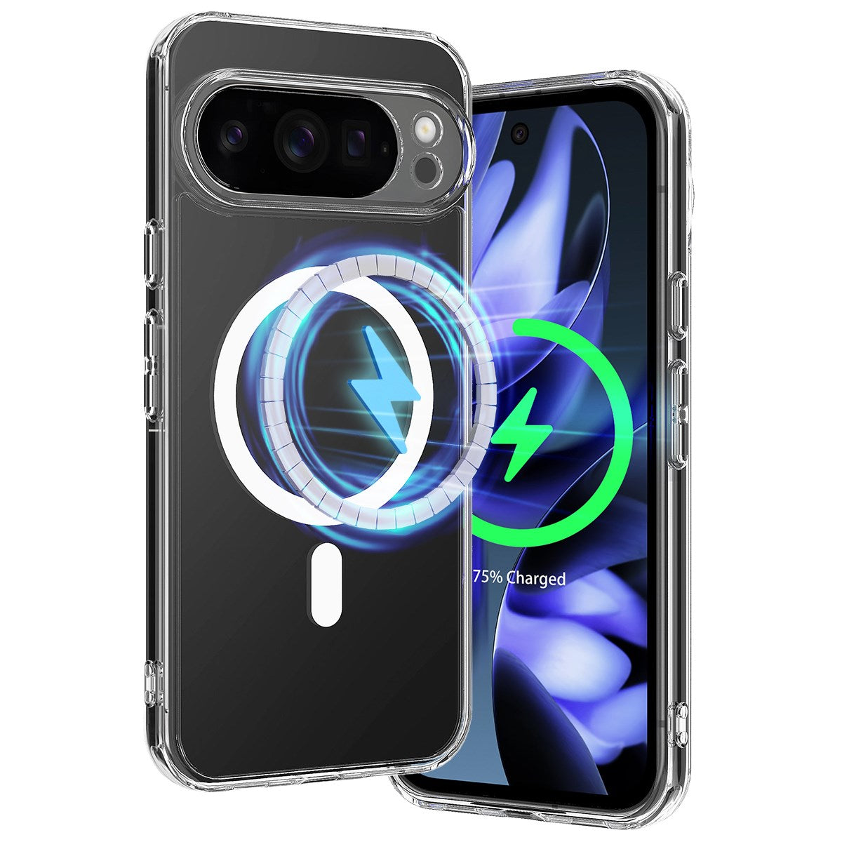 Google Pixel 10 Pro XL - EIDERWOOD Hybrid Plastik Cover - MagSafe Kompatibel - Gennemsigtig