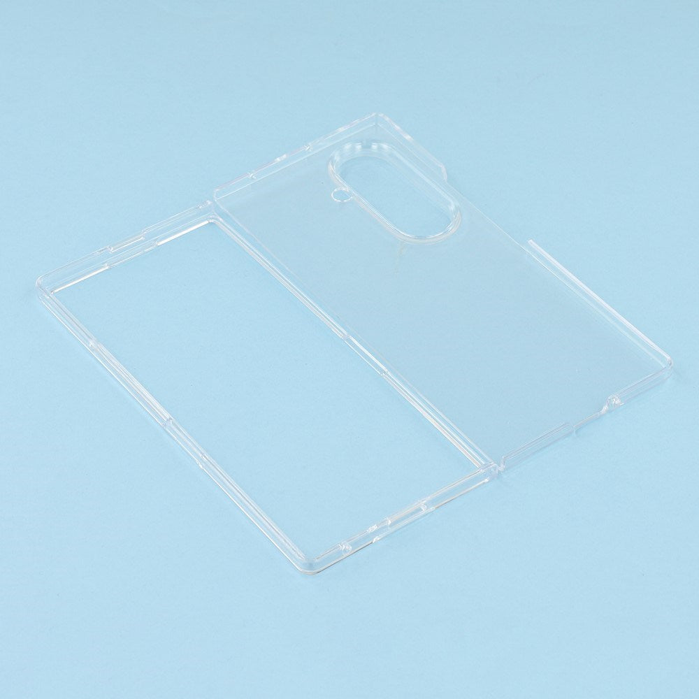 EIDERWOOD Samsung Galaxy Z Fold7 Hård Plastik - Mobil Cover - Gennemsigtig