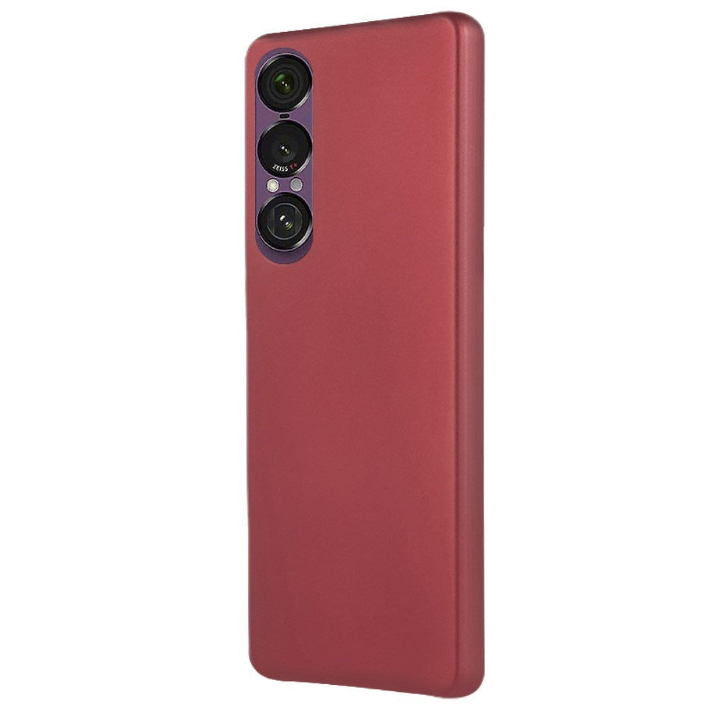 Sony Xperia 1 VII - EIDERWOOD Hårdt Plastik Bagside Cover - Rød