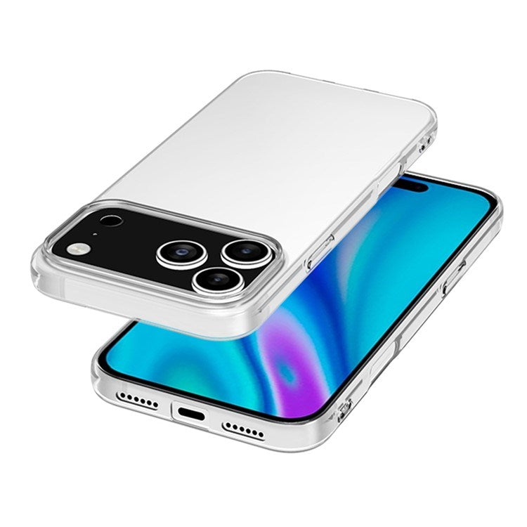 EIDERWOOD iPhone 17 Pro Fleksibelt Plastik Mobil Cover - Gennemsigtig