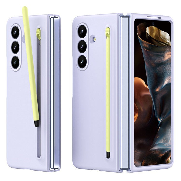 Samsung Galaxy Z Fold7 - EIDERWOOD Hårdt Plastik Cover m. Stylus - Lilla