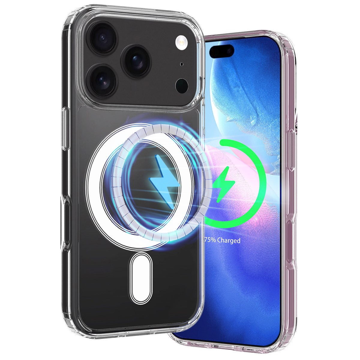 iPhone 17 Pro Max - EIDERWOOD Hybrid Plastik Cover - MagSafe Kompatibel - Gennemsigtig