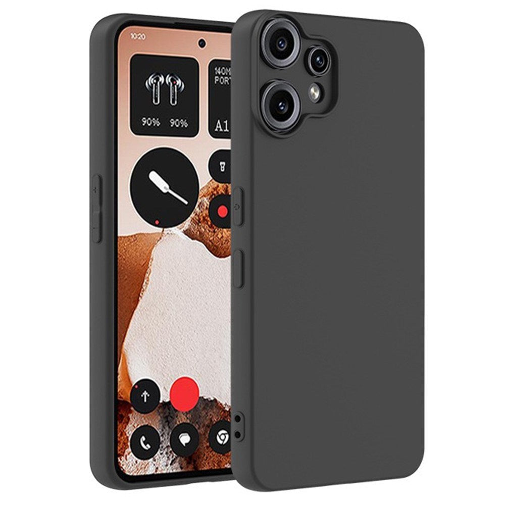 EIDERWOOD Nothing CMF Phone 2 Pro Mat Fleksibelt Plastik Mobil Cover - Sort