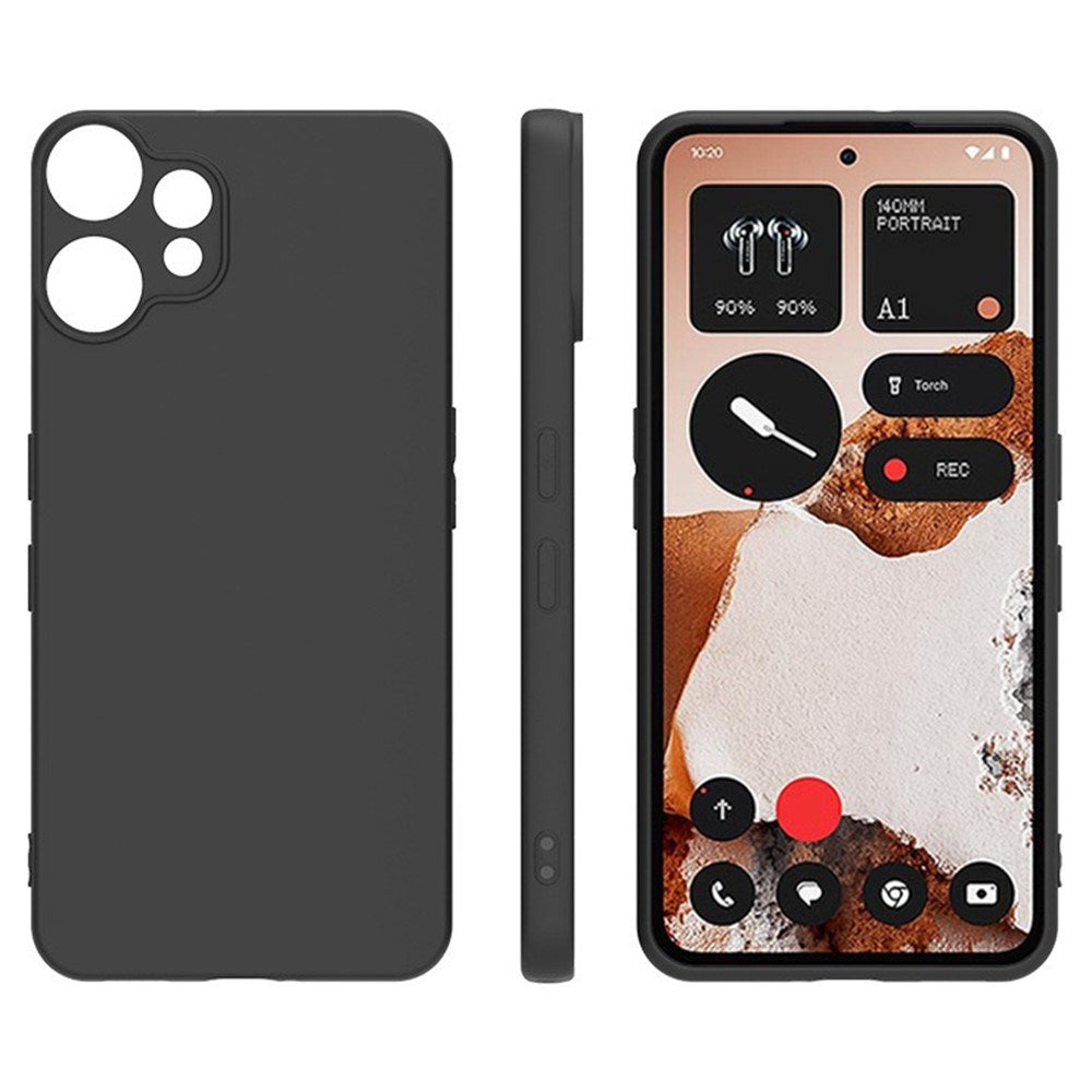 EIDERWOOD Nothing CMF Phone 2 Pro Mat Fleksibelt Plastik Mobil Cover - Sort