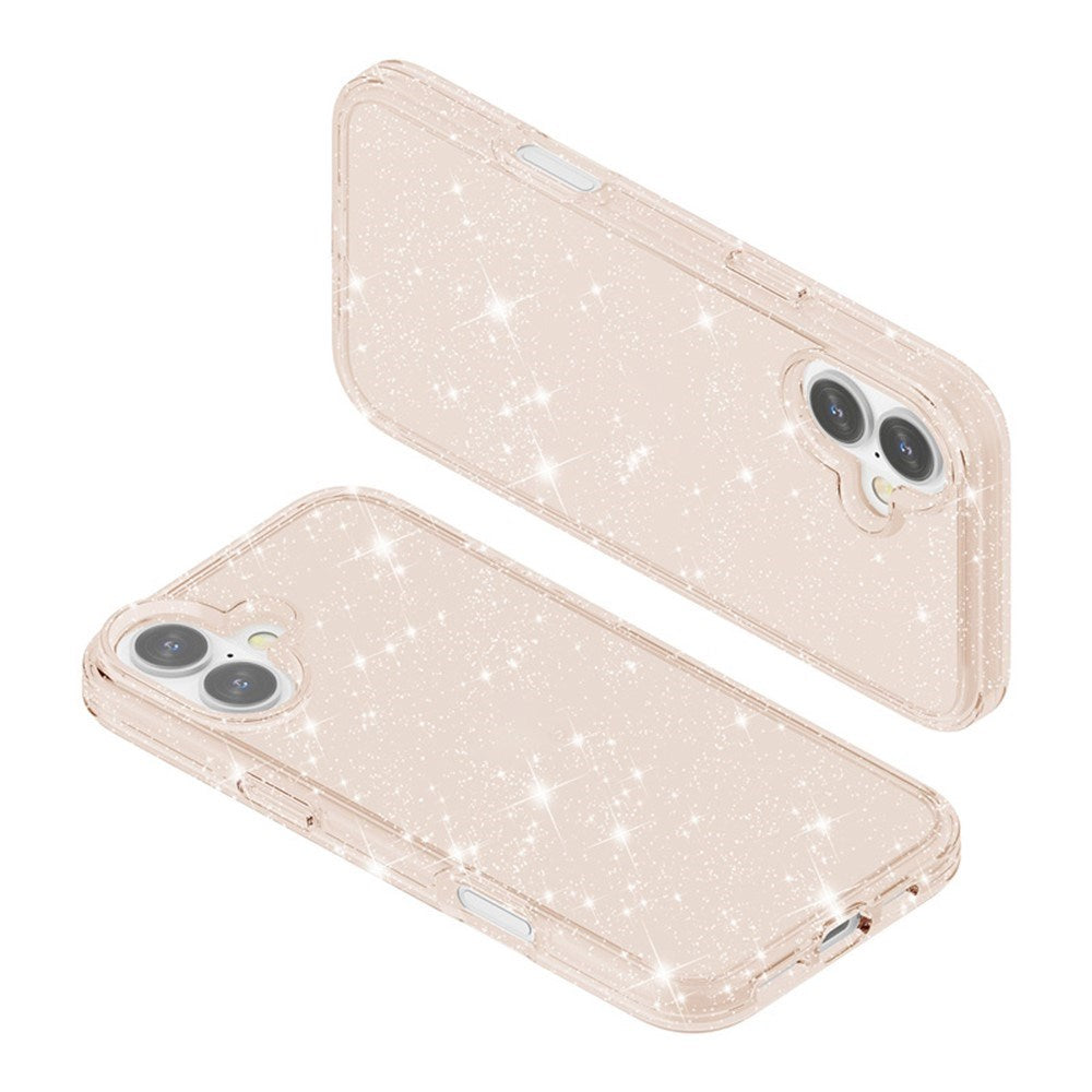 EIDERWOOD iPhone 17 Hybrid Plastik Mobil Cover - Guld Glitter