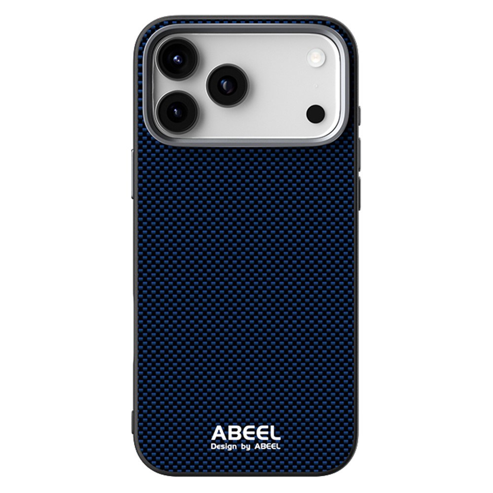 iPhone 18 Pro / 17 Pro ABEEL MagSafe Kompatibel Aluminium Cover - Blå