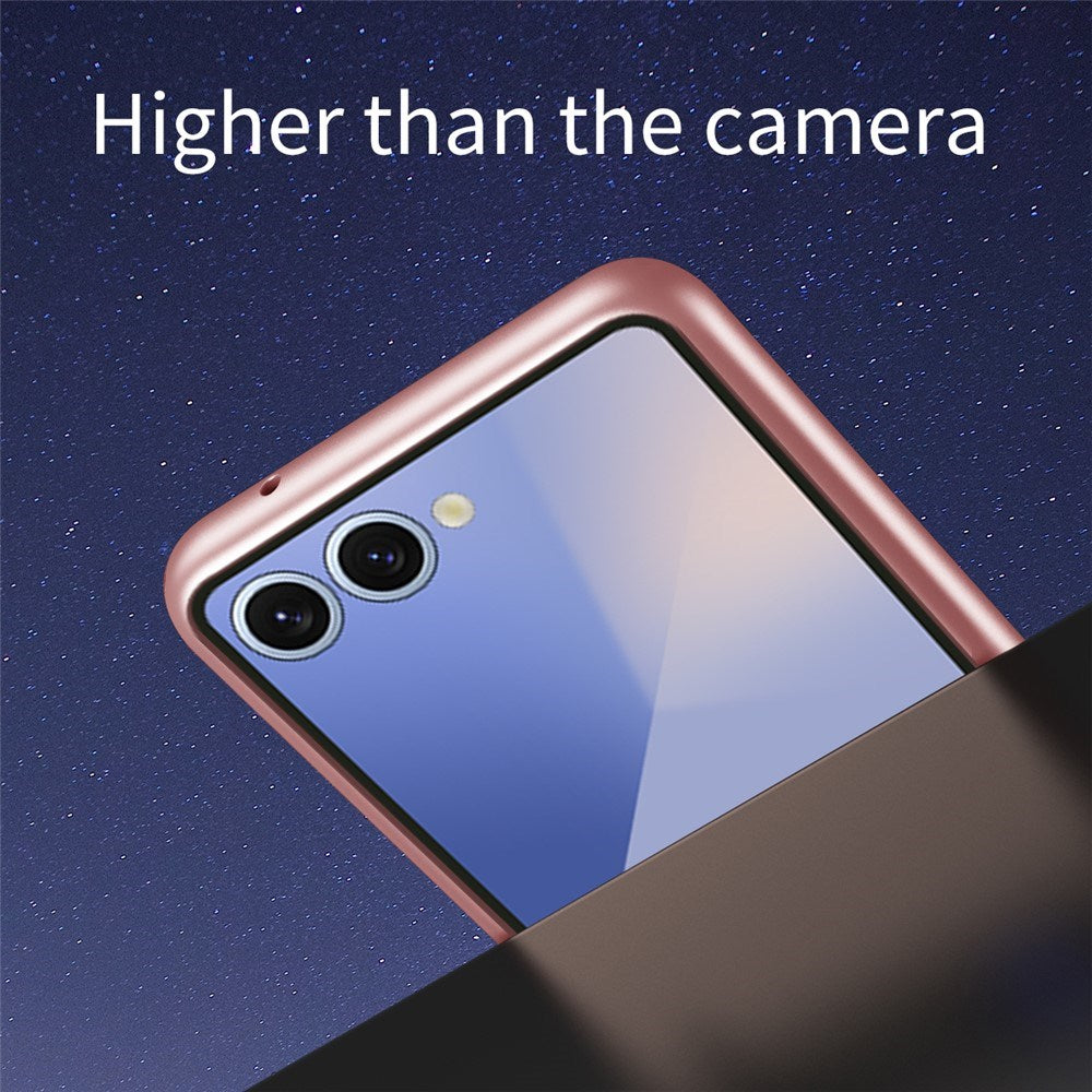 Samsung Galaxy Z Flip7 - EIDERWOOD Mat Hårdt Plast Cover - MagSafe Kompatibel - Lilla