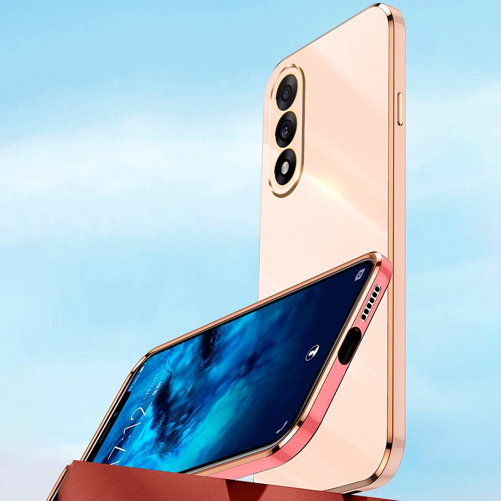 OnePlus Nord 5 - Metallisk Plast Cover - Sort