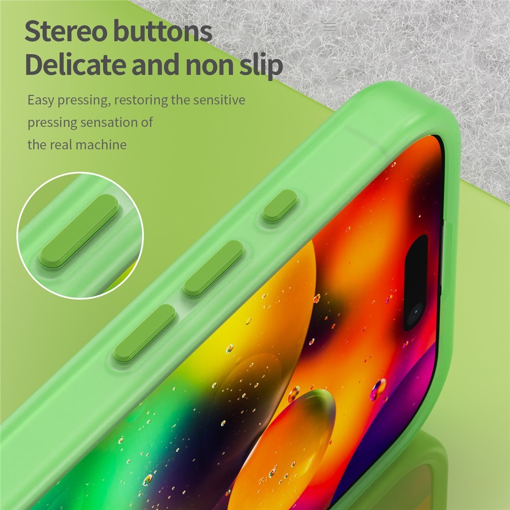 EIDERWOOD iPhone 17 Hybrid Plast Mobil Cover - MagSafe Kompatibel - Mat Gennemsigtig / Grøn