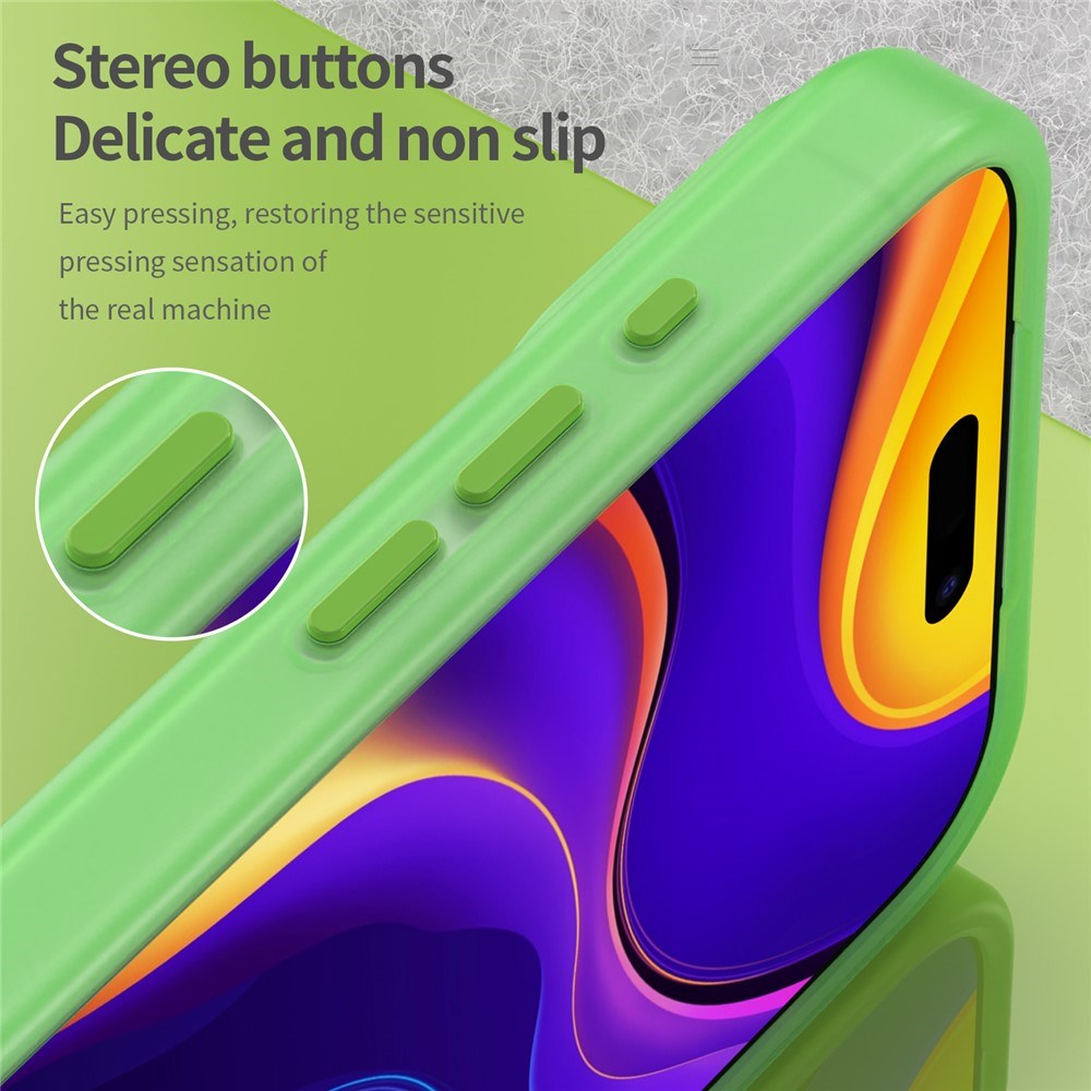 EIDERWOOD iPhone 17 Pro Max Hybrid Plast Mobil Cover - MagSafe Kompatibel - Mat Gennemsigtig / Grøn