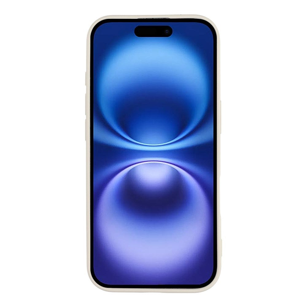 iPhone 17 - EIDERWOOD Foret Fleksibelt Plast Cover - Beige