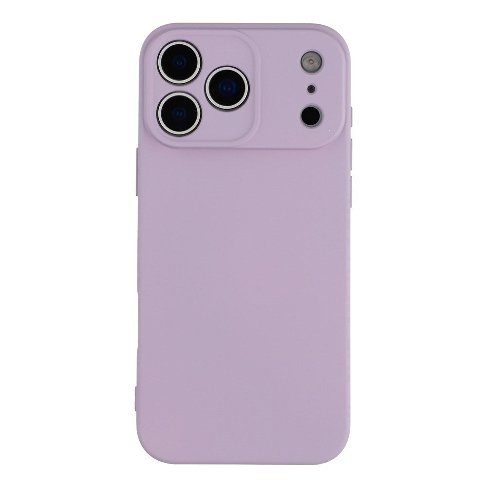 iPhone 17 Pro - EIDERWOOD Foret Fleksibelt Plast Cover - Lilla