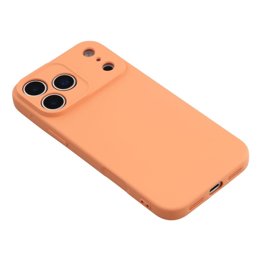 iPhone 17 Pro - EIDERWOOD Foret Fleksibelt Plast Cover - Orange