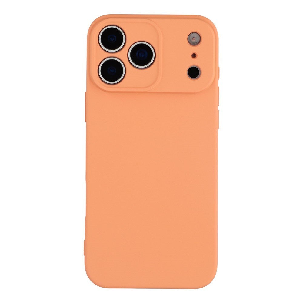 iPhone 17 Pro Max - EIDERWOOD Foret Fleksibelt Plast Cover - Orange