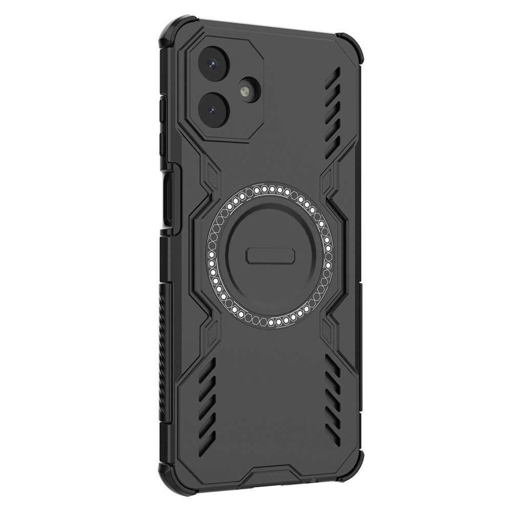 Samsung Galaxy A07 - EIDERWOOD Håndværker Cover m. Varmeafledning - MagSafe Kompatibel - Sort