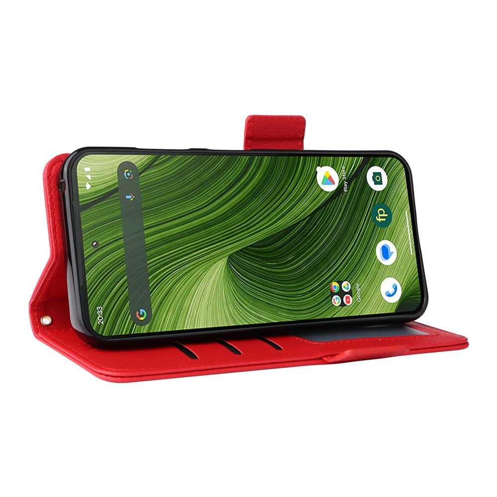 EIDERWOOD Fairphone (Gen. 6+ / Gen. 6) Flip Cover m. Strop & Ståfunktion - Rød