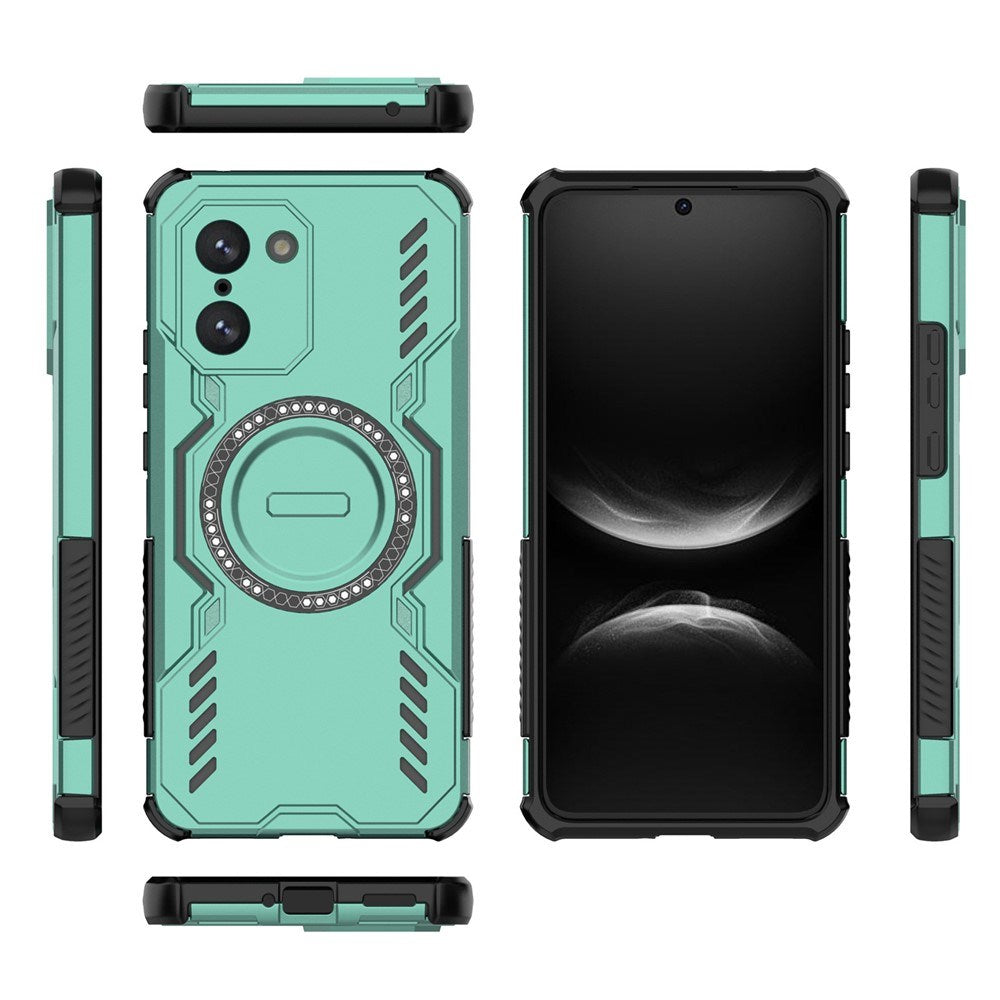 OnePlus Nord CE5 - EIDERWOOD Håndværker Cover m. Varmeafledning - MagSafe Kompatibel - Grøn