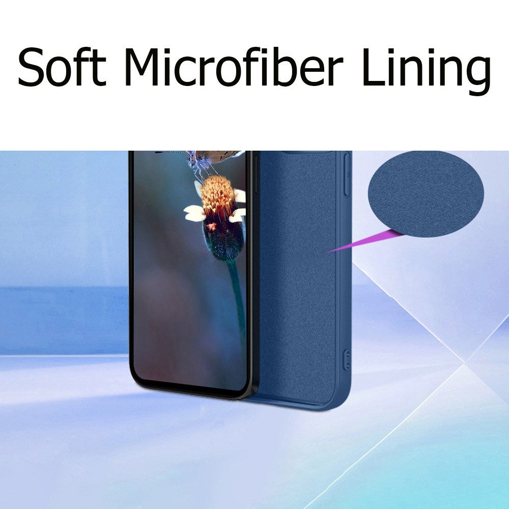 EIDERWOOD Motorola Moto G86 Foret Fleksibelt Plast Bagside Cover - Blå