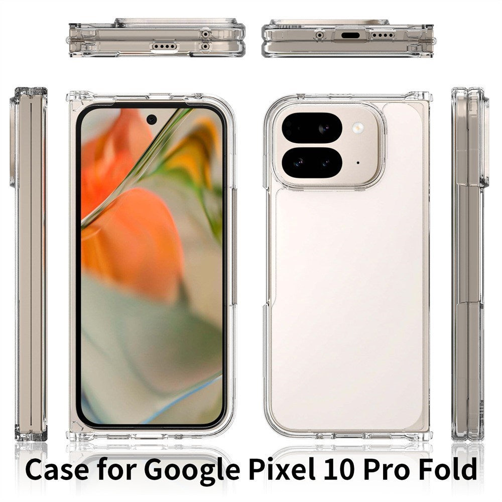 EIDERWOOD Google Pixel 10 Pro Fold Hybrid Plast Mobil Cover - Gennemsigtig