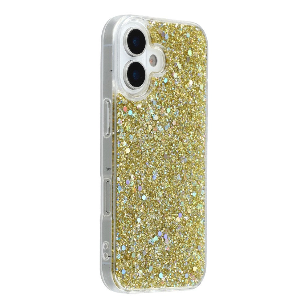 EIDERWOOD iPhone 17 Glitter Mobil Cover - Guld