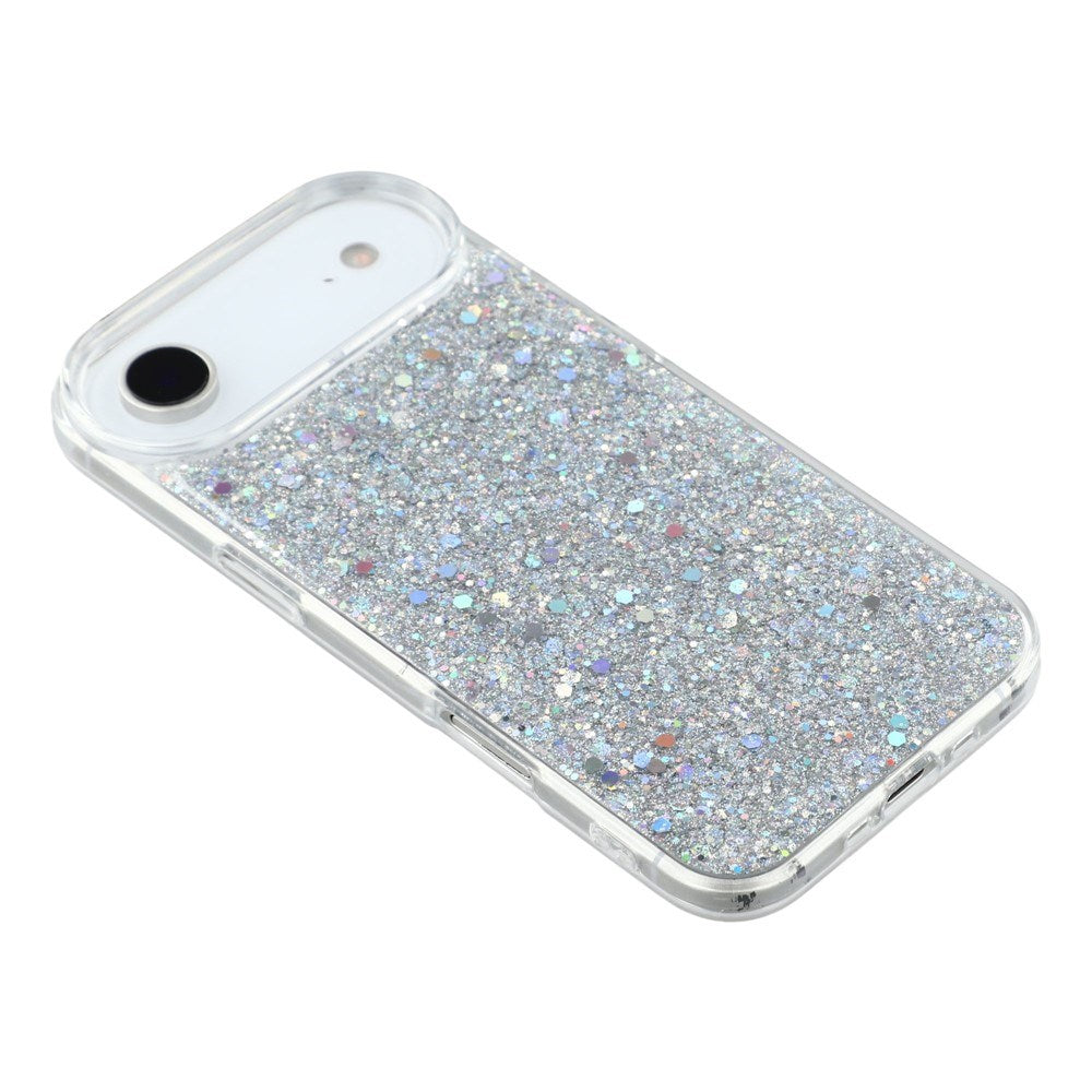 EIDERWOOD iPhone Air Glitter Mobil Cover - Sølv