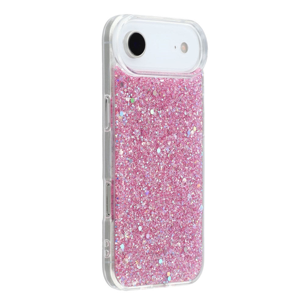 EIDERWOOD iPhone Air Glitter Mobil Cover - Lyserød
