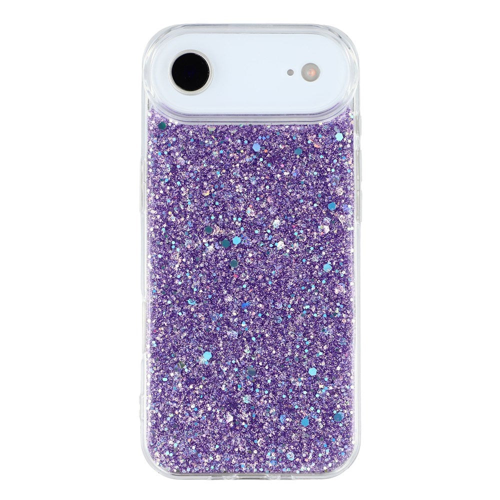 EIDERWOOD iPhone Air Glitter Mobil Cover - Lilla