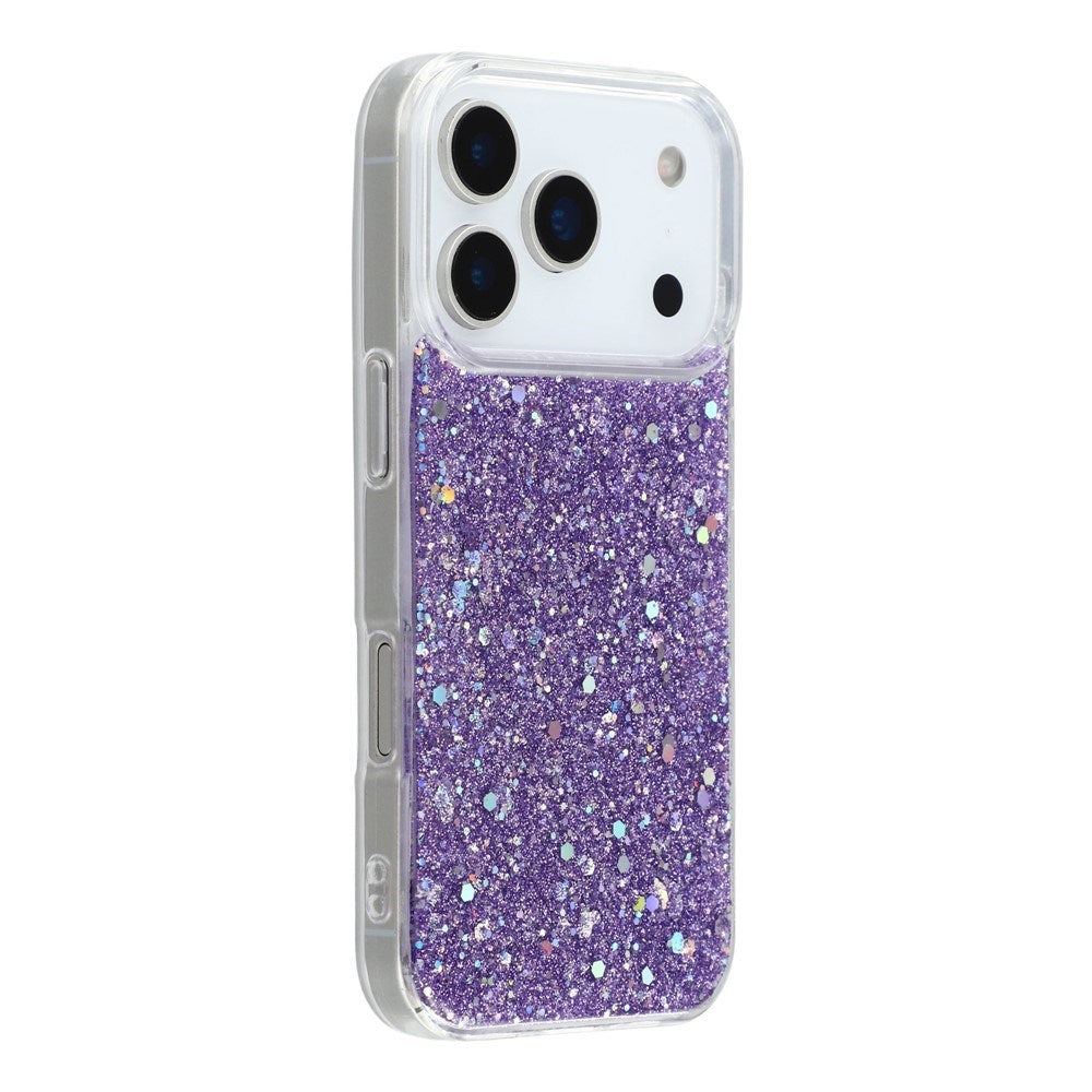 EIDERWOOD iPhone 17 Pro Max Glitter Mobil Cover - Lilla