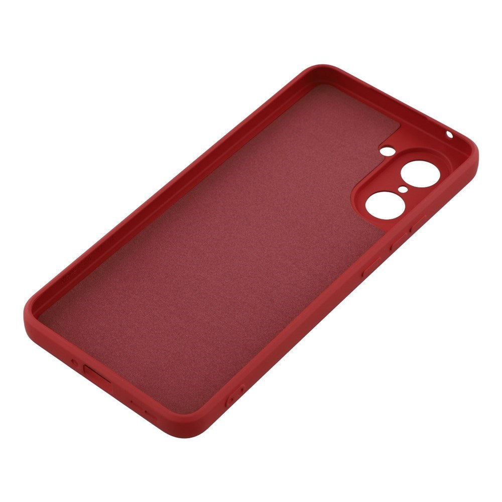 EIDERWOOD OnePlus Nord CE5 Foret Fleksibelt Plast Bagside Cover - Mørkerød