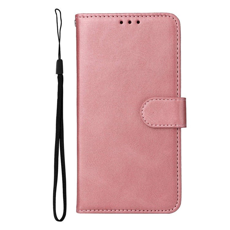 Samsung Galaxy S23 Leather Flip Cover m. Lommebok - Rosa