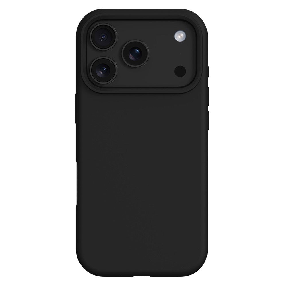 iPhone 17 Pro 2-i-1 Silikone & Hård Plast Mobil Cover – MagSafe Kompatibelt – Sort