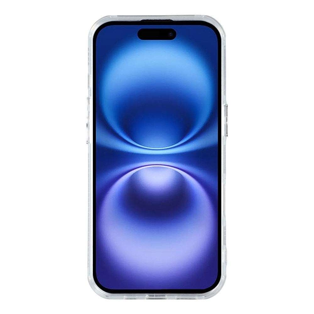 iPhone 17 - EIDERWOOD Hybrid Cover m. Kameralinsebeskyttelse - Perlemorsmønster / Hvid